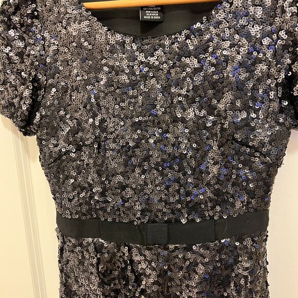 MM Couture By Miss Me Sequin Dress Women’s Size Small Sheer Back Swiftie 🎶 - Picture 3 of 11